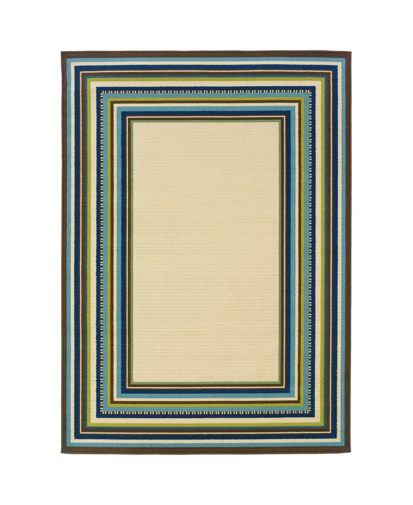 Jhb Design Bella BEL01 8'6" x 13' Outdoor Area Rug