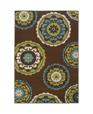 Jhb Design Bella BEL11 2'5" x 4'5" Outdoor Area Rug