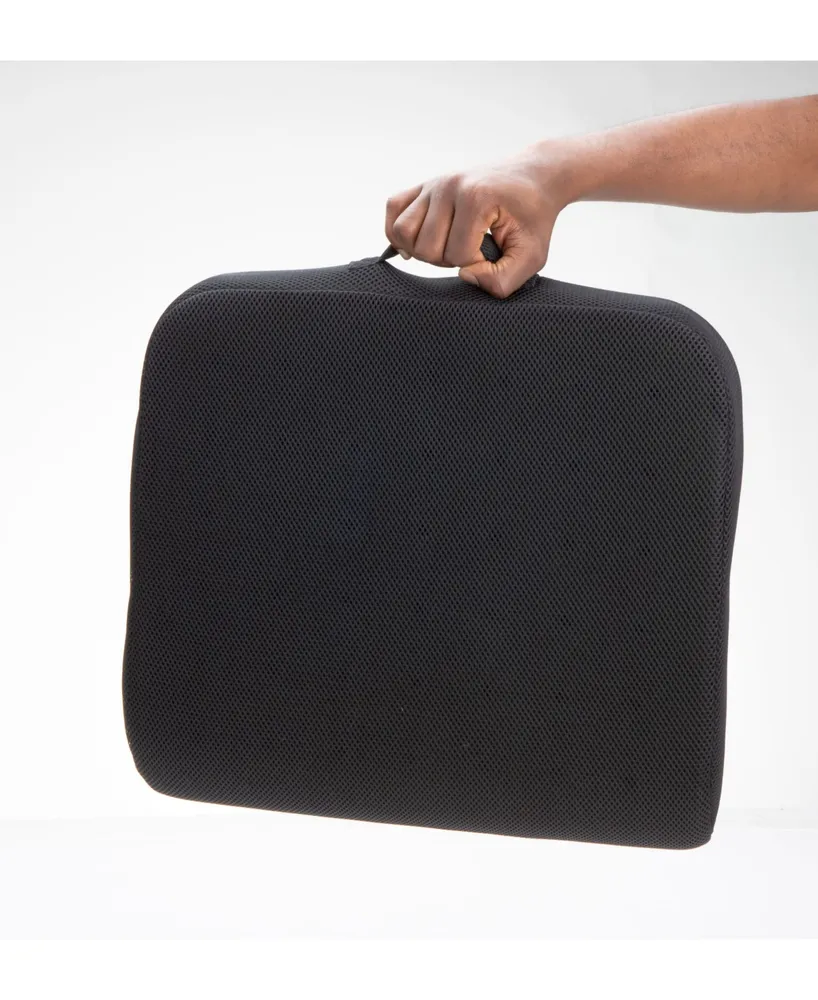Mind Reader Large Seat Cushion with Carry Handle