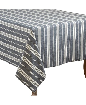 Saro Lifestyle Striped Tablecloth
