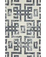 Feizy Lorrain R8568 Slate 8' x 11' Area Rug