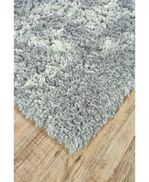 Feizy Beckley R4450 Silver 5' x 8' Area Rug