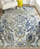 Feizy Brixton R3607 Azure 5' x 8' Area Rug