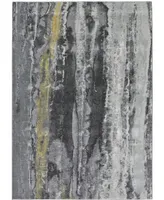 Feizy Bleecker R3606 Charcoal 5' x 8' Area Rug