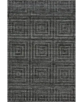 Feizy Gramercy R6326 Slate 7'9" x 9'9" Area Rug