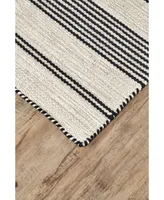 Feizy Duprine R0560 Black 5' x 8' Area Rug