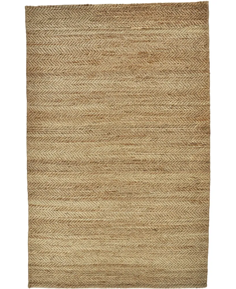 ivory and natural chevron woven jute rug