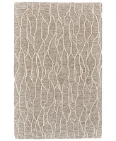 Feizy Enzo R8734 Ivory 5' x 8' Area Rug
