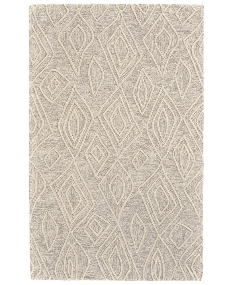 Feizy Enzo R8738 Ivory 8' x 11' Area Rug