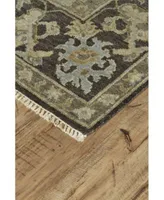 Closeout Feizy Laura R6280 Charcoal Area Rug