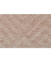 Feizy Colton R8792 Rose 3'6" x 5'6" Area Rug