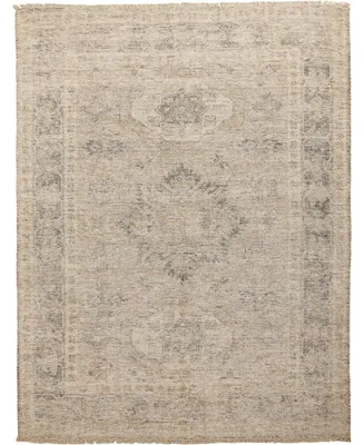 Feizy Caldwell R8798 Sand 7'6" x 9'6" Area Rug