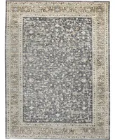 Feizy Grayson R3915 Charcoal 1'8" x 2'8" Area Rug