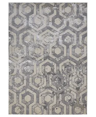 Feizy Micah R3046 Beige 5' x 8' Area Rug