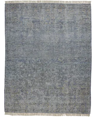 Feizy Caldwell R8803 Blue 5' x 7'6" Area Rug