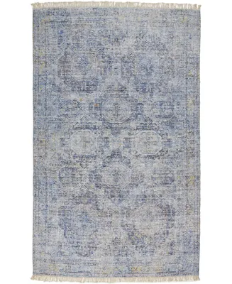 Feizy Caldwell R8804 Blue 3'6" x 5'6" Area Rug