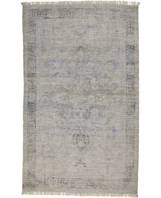 Feizy Caldwell R8805 Slate 5' x 7'6" Area Rug