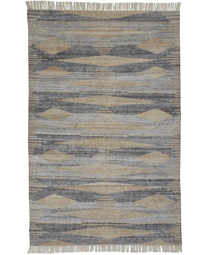 Feizy Beckett R0815 Gray 5' x 8' Area Rug