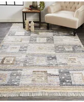 Feizy Beckett R0816 Charcoal 5' x 8' Area Rug