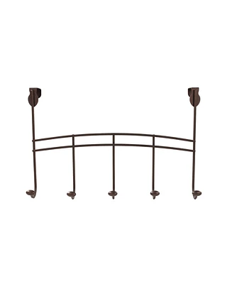 Spectrum Duchess Over The Door 5-Hook Rack