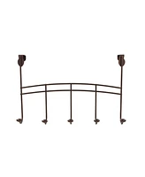 Spectrum Duchess Over The Door 5-Hook Rack