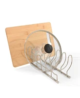 Spectrum Diversified Euro Arch Kitchen Lid Organizer For Plates