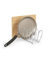 Spectrum Diversified Bloom Kitchen Lid Holder Organizer For Plates, Cutting Boards, Bakeware