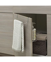 Spectrum Duo Over The Cabinet Towel Bar Basket, Medium