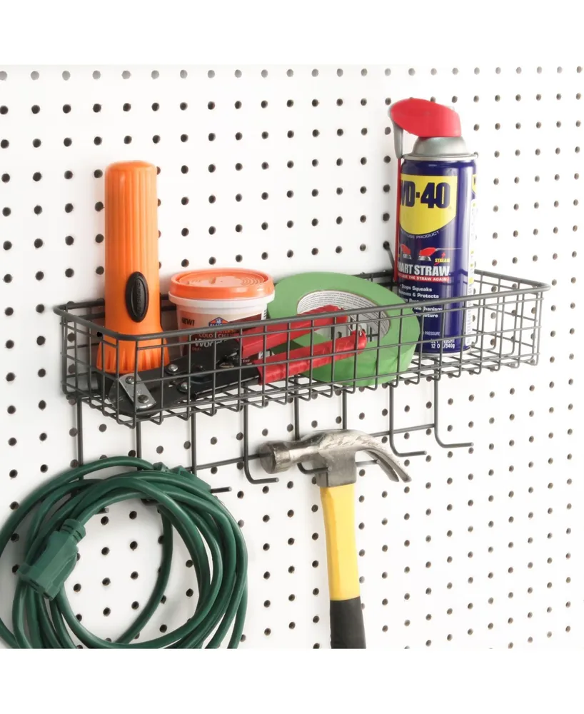 Spectrum Pegboard Basket Hook Station