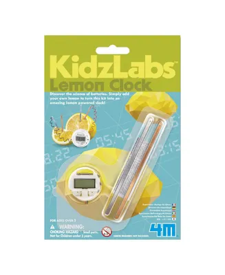 4M Kids Labs Lemon Clock Science Kit