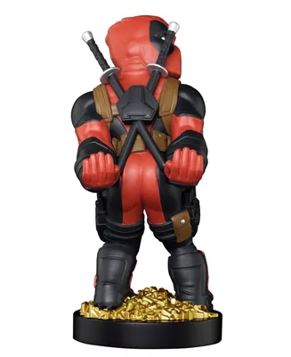 Exquisite Gaming Cable Guy Charging Controller and Device Holder - Marvel Deadpool "Rear View"