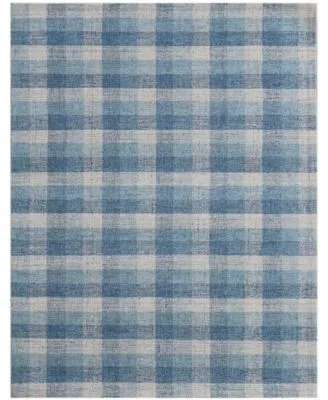 Amer Rugs Tartan Tra 11 Blue Rug