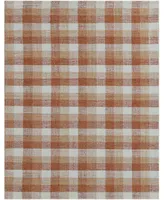 Amer Rugs Tartan Tra-10 Orange 2' x 3' Area Rug