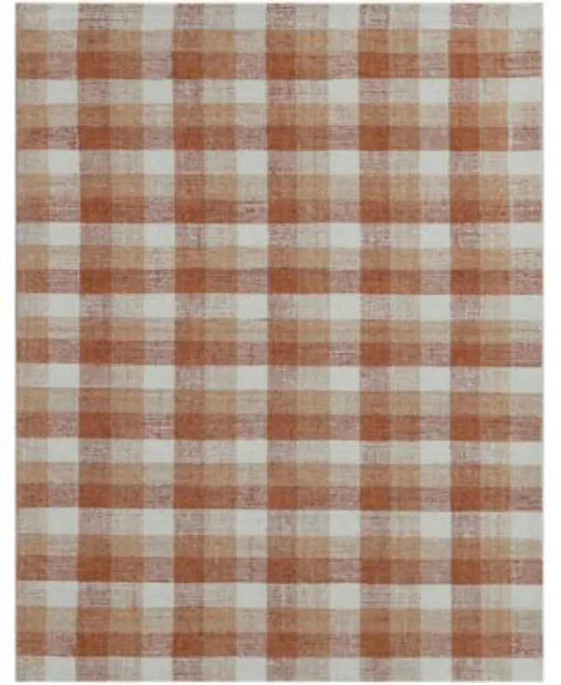 Amer Rugs Tartan Tra 10 Orange Rug