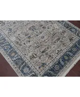 Amer Rugs Arcadia Arc-4 Beige/Navy 7'1" x 10' Area Rug