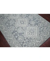 Amer Rugs Boston Bos-61 Slate 5' x 7'6" Area Rug