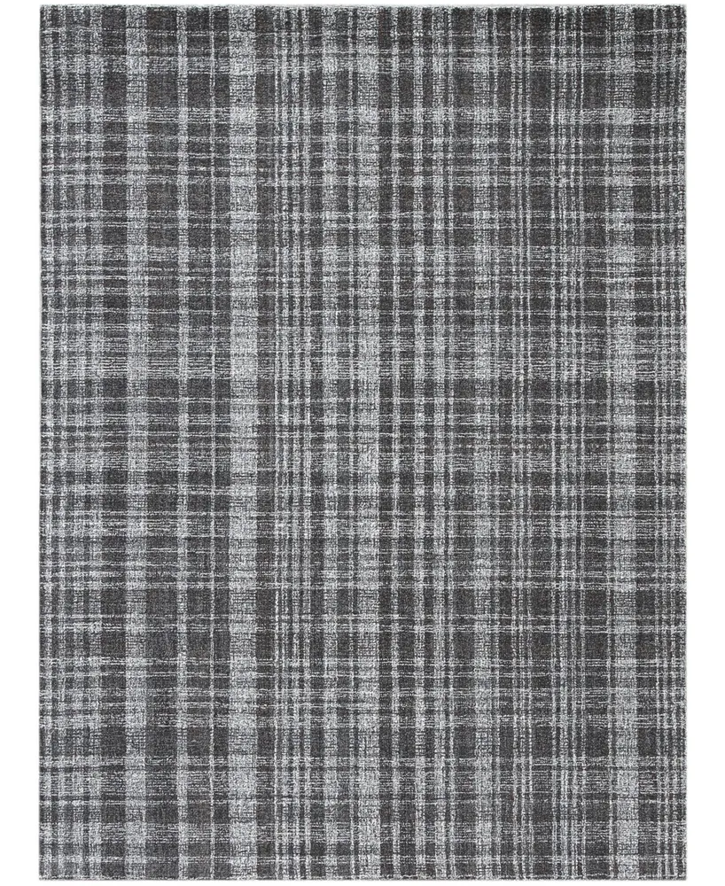 Amer Rugs Laurel Lau-12 Charcoal 5' x 7'6" Area Rug