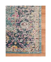 Closeout! Amer Rugs Eternal Ete-28 Turquoise 5'7" x 7'6" Area Rug