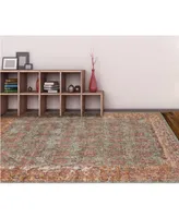 Amer Rugs Eternal Ete- Turquoise 5'7" x 7'6" Area Rug