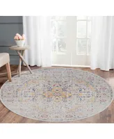 Amer Rugs Eternal Ete-2 Ivory 6'7" Round Rug