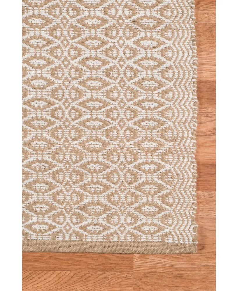 Amer Rugs Zola Zol-7 White 8' x 10' Area Rug