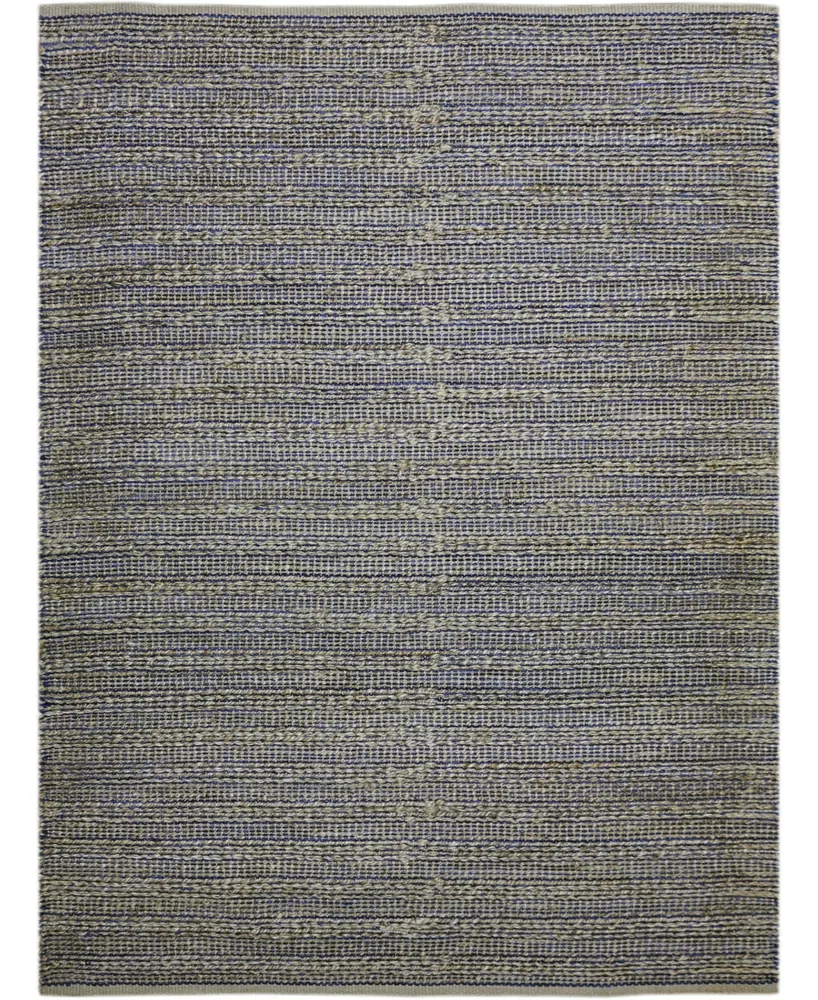 Closeout! Amer Rugs Naturals Nat-7 Navy 5' x 8' Area Rug