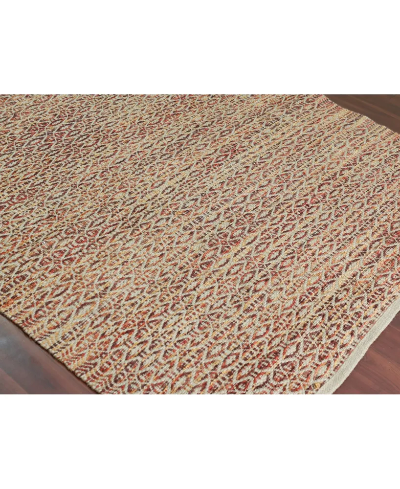 Amer Rugs Zola Zol-4 Rust 5' x 8' Area Rug