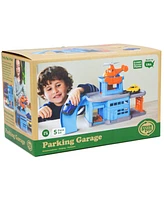 Green Toys Parking Garage With 3 Vehicles