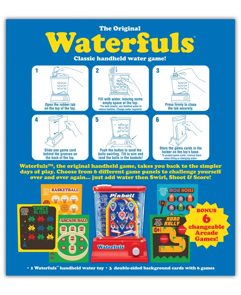 Fundamental Toys The Original Waterfuls - Classic Handheld Water Game