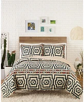 Justina Blakeney by Makers Collective Hypnotic 3-Piece Full/Queen Quilt Set