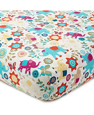 Levtex Baby Zahara Elephant Crib Sheet