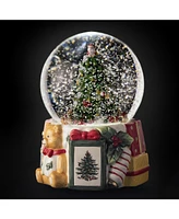 Spode Christmas Tree Musical Snow Globe