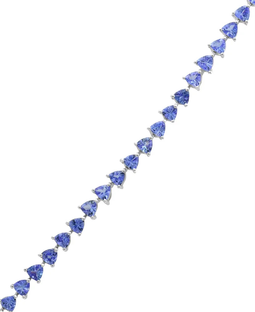 Effy Tanzanite Tennis Bracelet (9-1/2 ct. t.w.) in Sterling Silver