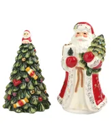 Spode Christmas Tree Salt and Pepper, Created For Macy's